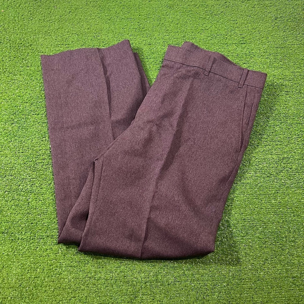 Vintage 1970s Levi's Sta-Prest Action Slacks 38x30 Maroon Straight Leg Pant MINT